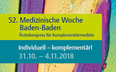 Vortragstagung der Deutschen Gesellschaft für Ayurveda bei der Medizinischen Woche 2018
