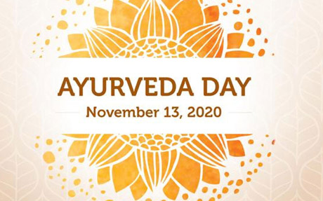 Weltweiter Ayurveda-Tag am 13. November 2020